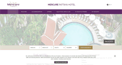 Desktop Screenshot of mercurepattaya.com